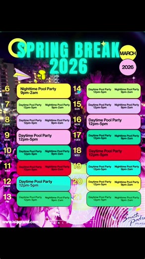 Spring Break at South Padre Island loading… ⏳🔥 College kids know where to be March = unlocked #SpringBreakCountdown #SouthPadreIsland #SPI2026 #CollegeSpringBreak #FYP@JWE333 @Isla Grand Beach Resort, SPITX