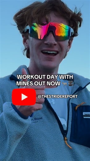 The Stride Report on Instagram: "WORKOUT DAY WITH MINES OUT NOW 🫏💥 LINK IN BIO TO WATCH FULL VIDEO!! #NCAA #XC 🎥 by @laurcawley"