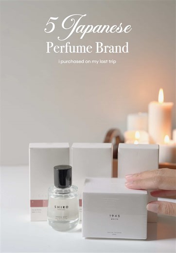 Japanese Perfume Recommendations from My Last Trip