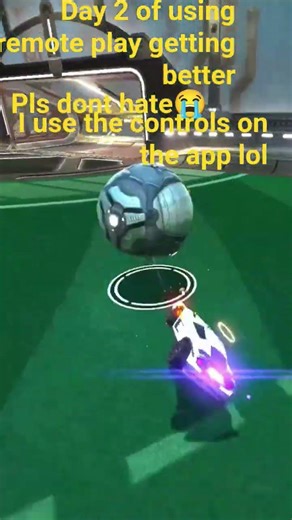 day 2 of using remote play on my phone #viral #rocketleague #foryou #gaming