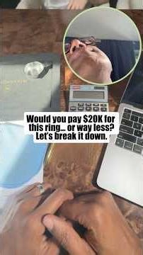 Another Jeweler Asked Praveen to ID This Ring… He Didn’t Expect the Result #diamond #shorts