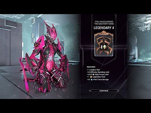 Legendary Rank 4 Mastery Test | Warframe