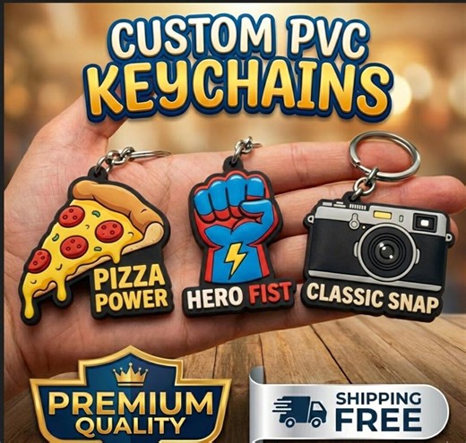 Personalized Handmade PVC Keychain, Custom PVC Key Chain, Unique Keyring, Custom Name Gift, Custom Rubber Keychain, Custom Pvc Keychain - Etsy
