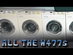 Toy Washing Machine Collection - All The Miele W477 Toys Comparison