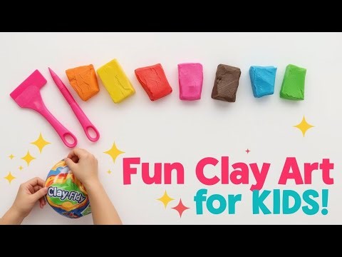 Clay Art Easy and Cute | Fun Clay Cartoon for Kids | FunPop Kids