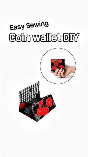 Coin Purse DIY 👛 Easy Sewing | 동전지갑 만들기