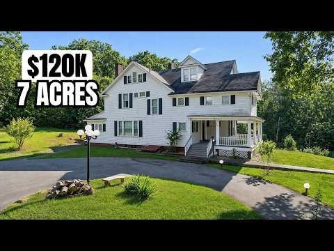 $120,000 Historic Kentucky Home on 7 Acres 1905