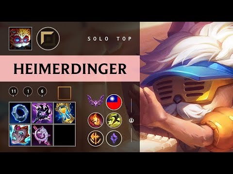 Heimerdinger Top vs Kennen - TW Master Patch 26.02