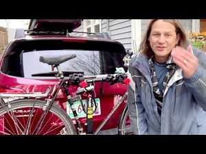 Allen Rear Bike Rack Review - hitch mounted,