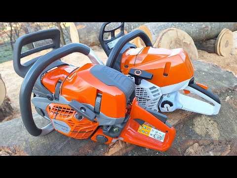 Husqvarna 564xp versus Stihl MS 400.1c (both muffler modded, same bar & chain)