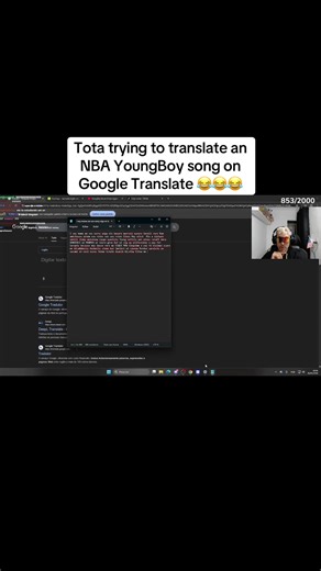 Tota's Hilarious NBA YoungBoy Translation Attempt