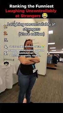 Ranking the Funniest Laughing Uncontrollably at Strangers 😂 | Epic Rankings