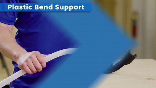 Uponor 3/4 in. PEX-A Pipe Plastic 90-Degree Bend Support A5150750R - The Home Depot