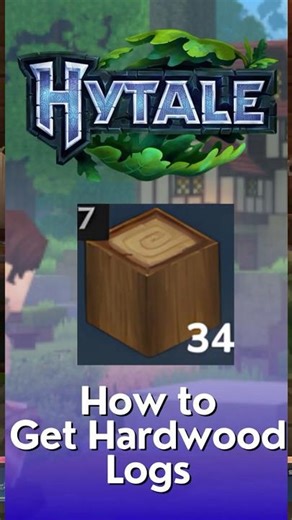 How to Get Hardwood Logs in Hytale