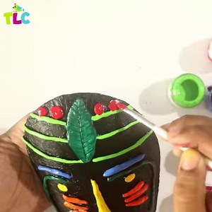 2K views · 35 reactions | African Mask DIY Home Decor. This is an art...