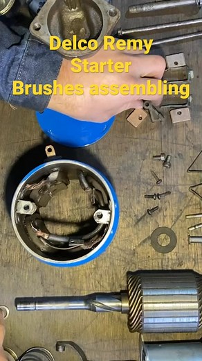 Delco Remy #starter #brush #assembly #shorts | Classic cars mechanic