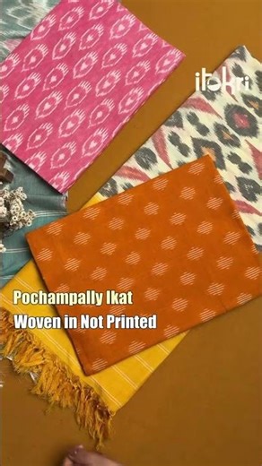 Pochampally Ikat Mercerised Cotton | Woven Precision