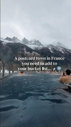 The most beautiful town in the French Alps 🗻❄️