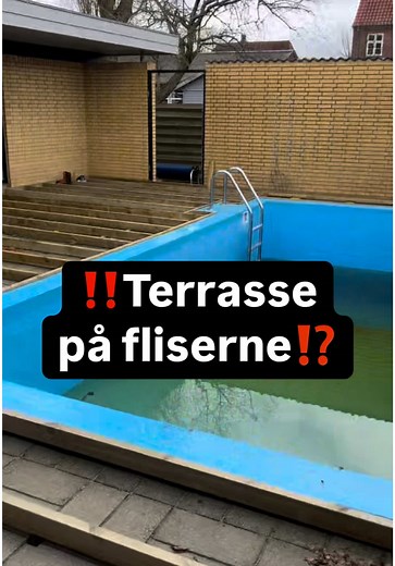 God råd til terrassebyggeri på fliser