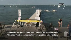 Injuries after pier collapses on Wisconsin campus