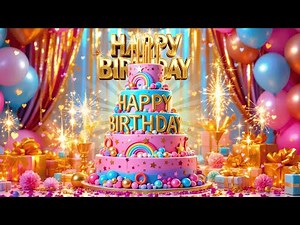 Happy Birthday Song 💖 Beautiful Birthday Video
