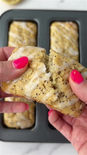 Lemon Poppy Seed Mini Loaves: Feel Good January Recipe