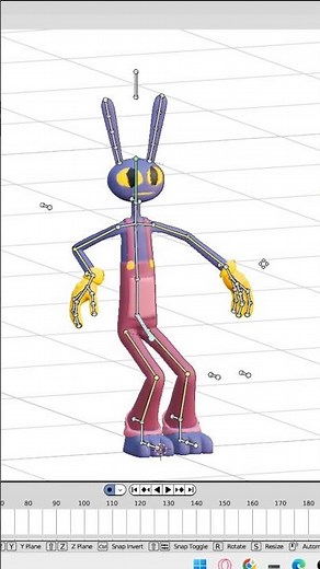 Jax Rig For Blender! #theamazingdigitalcircus