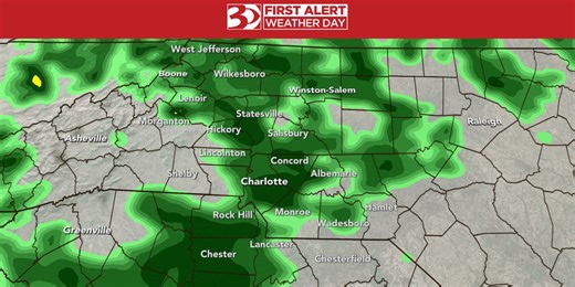 First Alert Weather Day issued for Friday as rain moves in during the morning hours