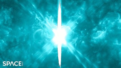 X9 Time-Lapse: Sun Unleashes The Largest Solar Flare Since 2017