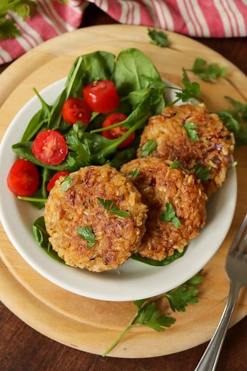 Leftover Rice Fritters