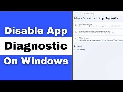How To Disable App Diagnostic Access on Windows 10 [Guide]