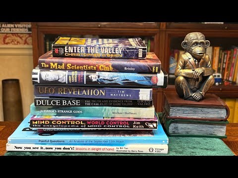 10 Of My Favorite Books From Fiction, UFOs, Mind Control, Magic, & More!