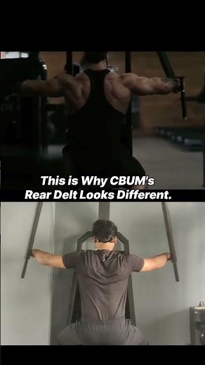CBUM’s Reverse Fly Technique — Perfect Form Explained! #shorts