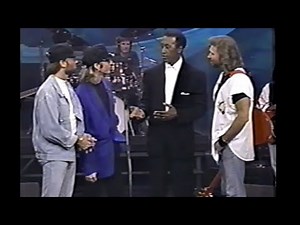 Bee Gees live performance & interview on Friday Night Videos 1993