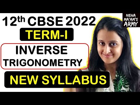 INVERSE TRIGONOMETRY FORMULAS WITH TRICKS and Questions | JEE | CBSE | NDA 2021 MATH Neha Agrawal