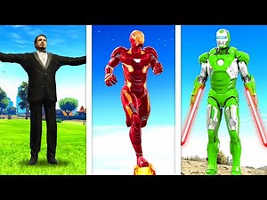 UPGRADING IRON MAN Into A GOD In GTA 5 Mods ... (Secret Powers!)