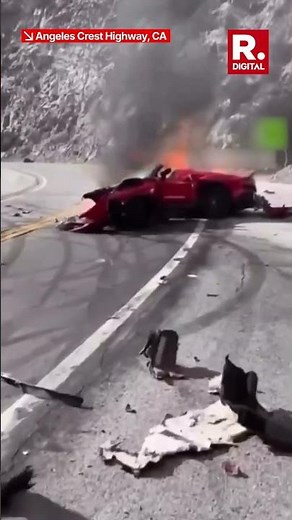 Shocking Video CoD Creator's Ferrari Crash Caught on Cam