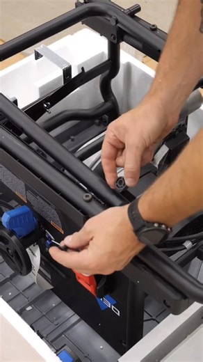 36-6023 Delta Portable Table Saw Assembly! #DeltaTools #DIY #woodwork #cooltools #tool #delta | Delta Machinery | Facebook