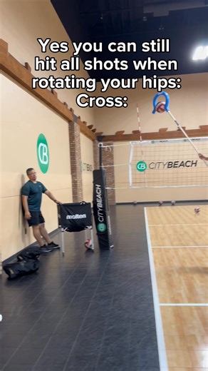 341K views · 1.1K reactions | MYTH: “You can only hit line if you rotate your hips.” TRUTH: You can hit any shot on the court: line, cross, sharp angle, you just need to learn how to separate your arm from your hips. Watch this athlete hit cross on one rep and line on the next, all while rotating his hips the same way. It’s not about stopping your rotation. It’s about mastering your mechanics. | Powercore 360 | Facebook