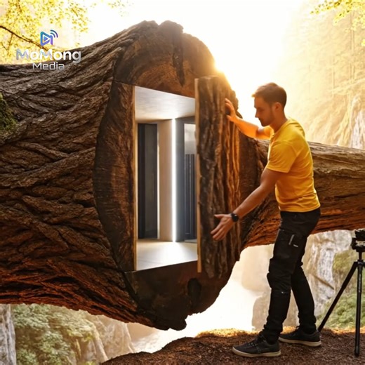 Hidden Tree Trunk House Deep in the Forest (ASMR) | Casa do Povo do Estreito de Câmara de Lobos