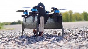 VTOL Tailsitter Flies With Quadcopter Control Software