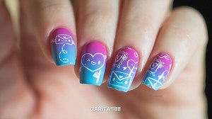 Your Nail Mail from Arita888 with Kawaii Emoji Nail Stamping Plates 💅💌 What was in your last BMC package? http://ss1.us/a/ynGLhBQe | Maniology