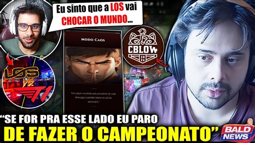 🚨BOMBA! Yoda se PRONUNCIA após CONSTRANGIMENTO durante Transmissão do CBLOW! Jojo pode aposentar