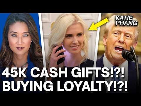 Trump CAUGHT RED-HANDED Gifting THOUSANDS In CASH To His AIDES!?!