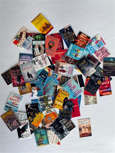 Custom Mini Book Stickers: Waterproof Vinyl, Scrapbooking, Journaling - Etsy