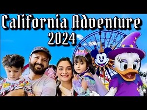 Disney California Adventure Park 2024 - Full Walkthrough & Ride POVs [4K]