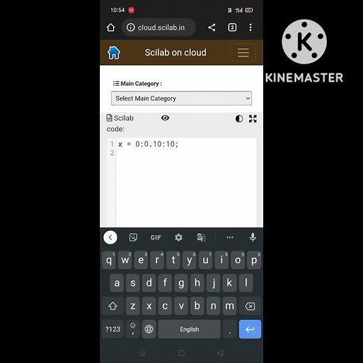 Sci Lab In Mobile #scilab#ece