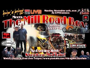 Stephen McClain Talks Chevy Top Fuel on Draglist LIVE! 11/17/25