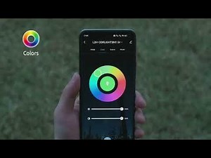 Link2Home Zigbee Smart Garden Light with RGB, CCT and Alexa, Siri, and Google Voice Control