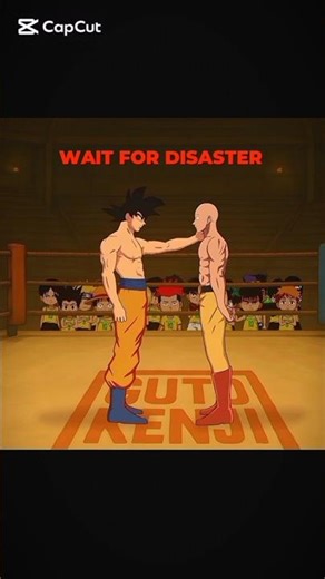 Goku Vs Saitama-Slap Fight 🥶🥶🥶 #anime #shorts